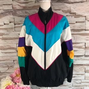 On Your Mark Vintage Jacket Sz XL (H21)